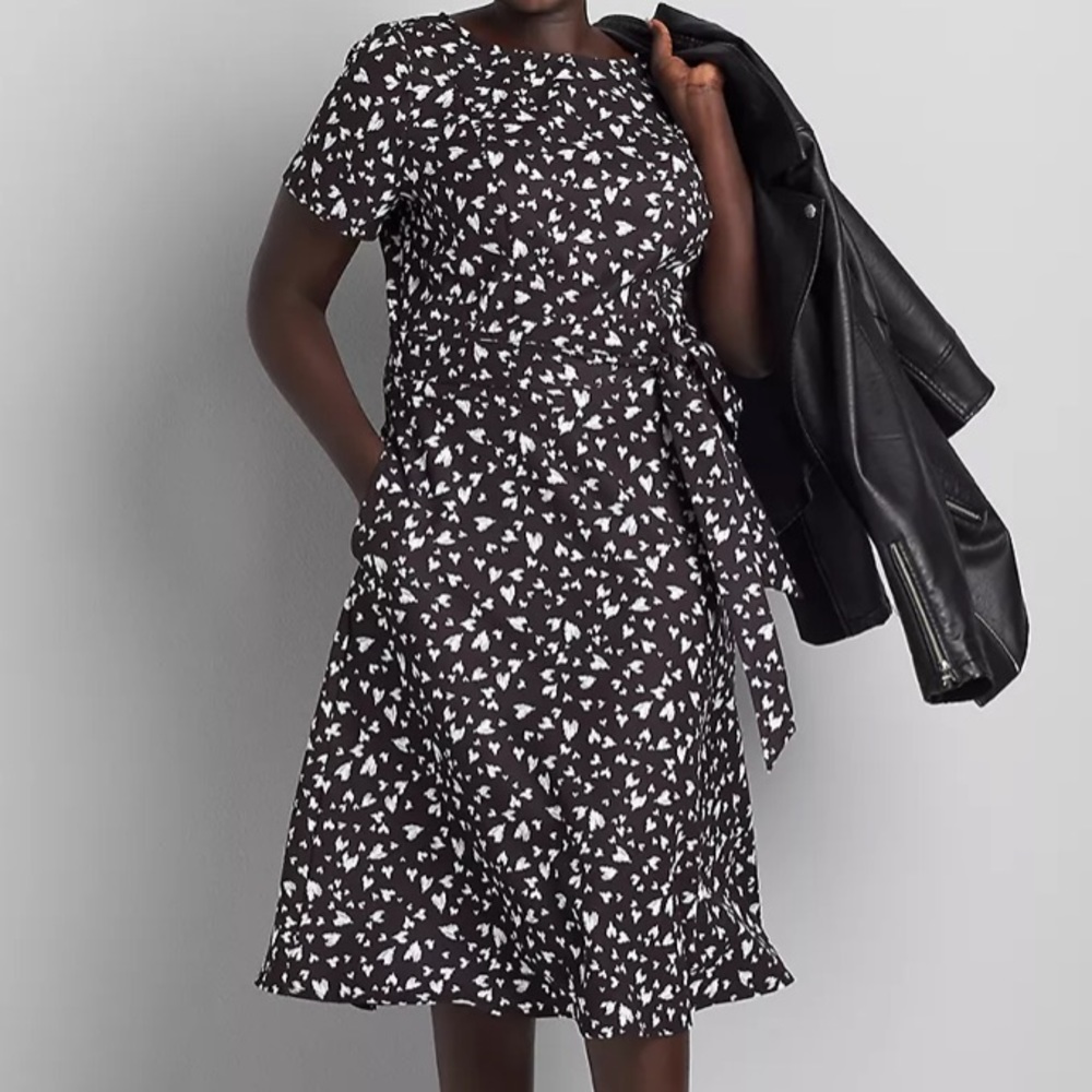 Lena Fit & Flare Midi Dress